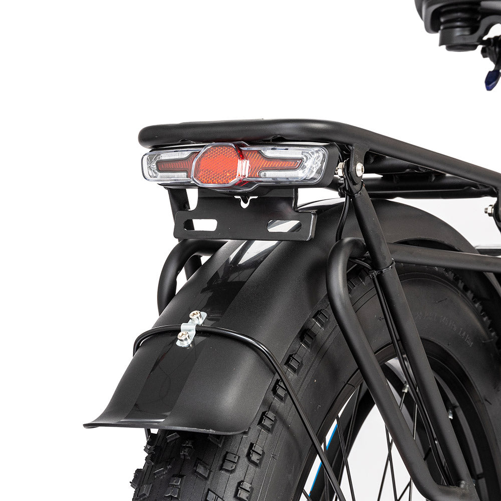 Ridstar MN26 Electric Bike, 750W Motor 26*4.0&#39; Fat Tire, 48V 20Ah Battery, 58km/h Max Speed, 90km Max Range, Shimano 7-speed, Mechanical Disc Brake