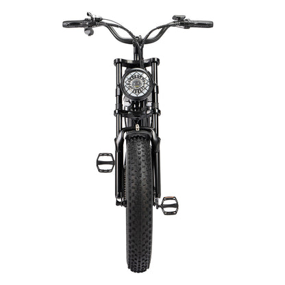 Ridstar Q20 Mini Electric Bike, 1000W Motor, 48V 15AH Battery, 20*4.0 inch Fat Tires, 40km/h Max Speed, 80km Range, Front Suspension Fork, Mechanical Disc Brakes