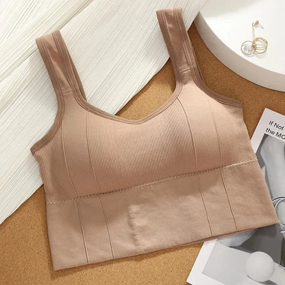 Priedušná športová podprsenka proti poteniu fitness top ženy, bezšvová podprsenka na jogu, nárazuvzdorná, orezaná podprsenka push up športová podprsenka na cvičenie