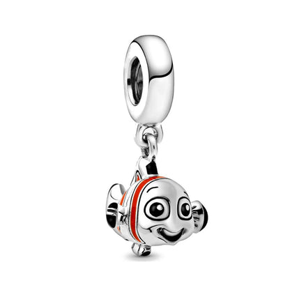 Disney Stitch Marvel Rescuer Korálky Star Charms Wars pre originál Pandora 925 mincový strieborný náramok náhrdelník pre ženy šperky