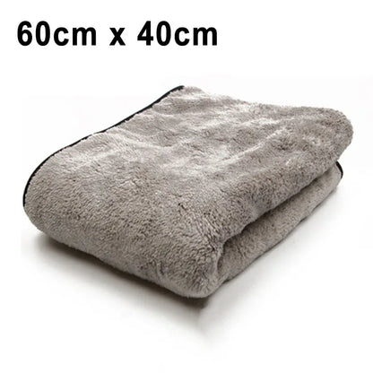 SEAMETAL mikrovláknová utierka na umývanie auta 100 x 40 cm utierky na čistenie auta nepúšťajúce vlákna Ultra mäkká sušiaca handrička Nástroje na čistenie auta