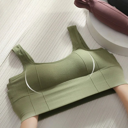 Priedušná športová podprsenka proti poteniu fitness top ženy, bezšvová podprsenka na jogu, nárazuvzdorná, orezaná podprsenka push up športová podprsenka na cvičenie
