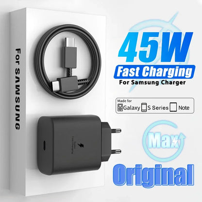 45W USB C nabíjačka Originálna nabíjačka PD Fast Charge pre Samsung Galaxy S22 S23 A54 Ultra Xiaomi 13 11 adaptér nabíjačky mobilného telefónu
