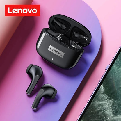 Vylepšené slúchadlá Lenovo LP40 Pro TWS Bezdrôtové Bluetooth 5.1 športové dotykové slúchadlá s redukciou hluku 250 mAH