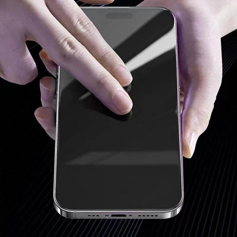 4ks antispy Tvrdené sklo pre iPhone 15 Pro Max 13Pro Celokrytá ochrana obrazovky pre iPhone 16ProMax 13 Anti-peep Glass
