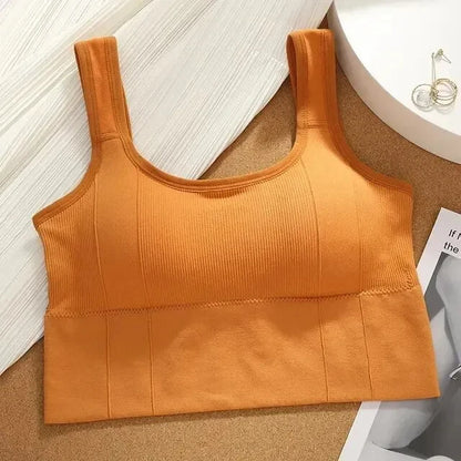Priedušná športová podprsenka proti poteniu fitness top ženy, bezšvová podprsenka na jogu, nárazuvzdorná, orezaná podprsenka push up športová podprsenka na cvičenie