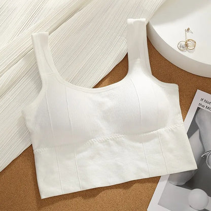 Priedušná športová podprsenka proti potu Fitness top Ženy Bezšvová podprsenka na jogu Nárazuvzdorná Crop Top Športová podprsenka Push Up Top Telocvičňa