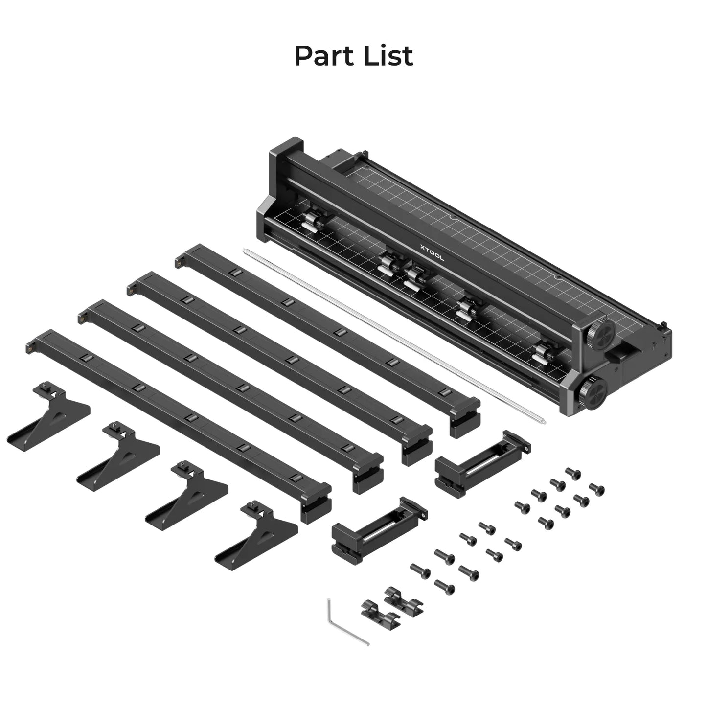 xTool S1 automatický podávač dopravníka pre laserovú rezačku s uzavretou diódou S1 laserový gravírovač