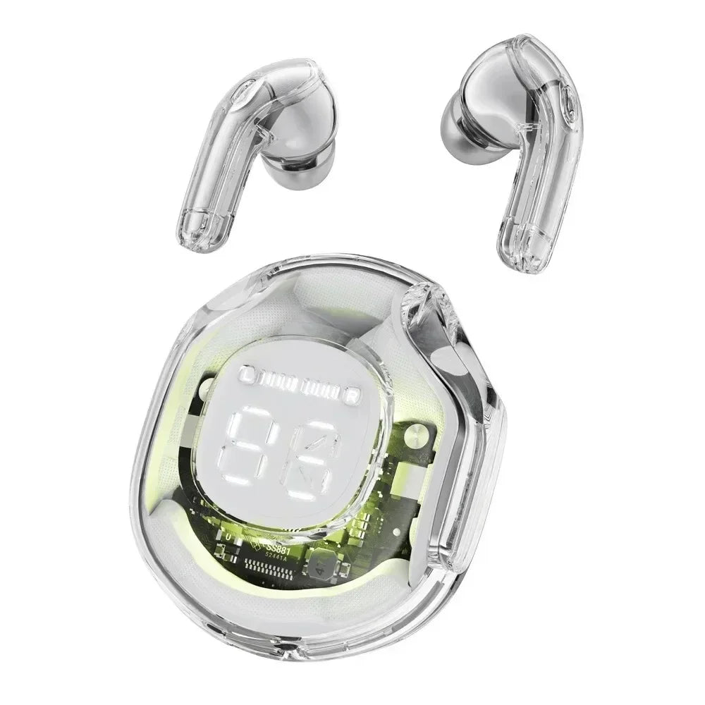 Bezdrôtové slúchadlá do uší T8 PRO Tws Bluetooth s digitálnym LED displejom pre slúchadlá Xiaomi Huawei iPhone