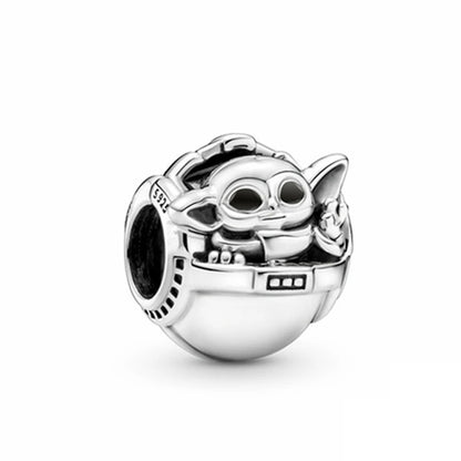 Disney Stitch Marvel Rescuer Korálky Star Charms Wars pre originál Pandora 925 mincový strieborný náramok náhrdelník pre ženy šperky