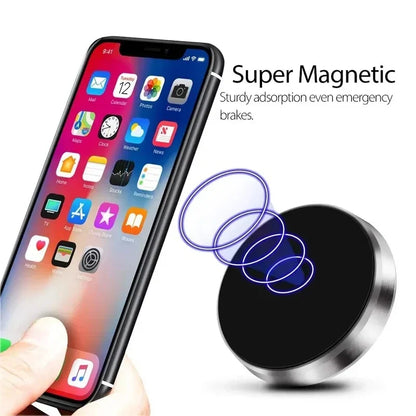 Magnetický držiak na mobil do auta Magnet na mobil Stojan na mobil Podpora mobilného GPS do auta pre iPhone15 14 13 12 11 Xiaomi Samsung