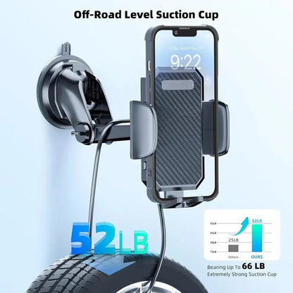 Prísavka Držiak telefónu Držiak do auta Prísavka Smartphone Podpora mobilných buniek v držiaku do auta Pre iPhone Xiaomi Huawei Samsung