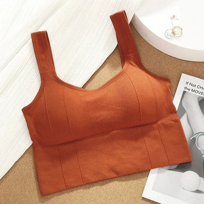 Priedušná športová podprsenka proti poteniu fitness top ženy, bezšvová podprsenka na jogu, nárazuvzdorná, orezaná podprsenka push up športová podprsenka na cvičenie