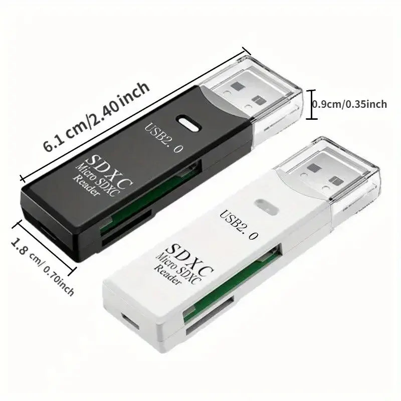 Robustná čítačka kariet Micro SD 2 v 1 USB 3.0 2.0 Vysokorýchlostný prenos dát až 5 Gbps Kompatibilita pre PC kameru