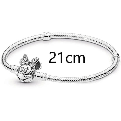 Disney Stitch Marvel Rescuer Korálky Star Charms Wars pre originál Pandora 925 mincový strieborný náramok náhrdelník pre ženy šperky