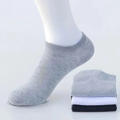 8/10 párov pánskych lodných ponožiek na obchodné športy, absorpcia potu, zrelé leto, jeseň, stálofarebné, bez žmolkov, všestranné