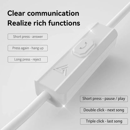 Originálne QKZ AK6 DMX medený ovládač HiFi káblové slúchadlá Športové slúchadlá Basové Stereo slúchadlá s mikrofónom Hudobné slúchadlá 3,5 mm do uší s mikrofónom