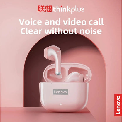 Vylepšené slúchadlá Lenovo LP40 Pro TWS Bezdrôtové Bluetooth 5.1 športové dotykové slúchadlá s redukciou hluku 250 mAH