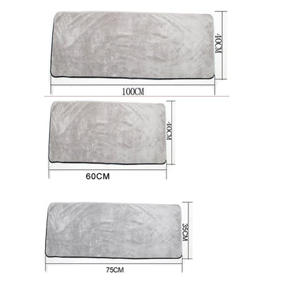 SEAMETAL mikrovláknová utierka na umývanie auta 100 x 40 cm utierky na čistenie auta nepúšťajúce vlákna Ultra mäkká sušiaca handrička Nástroje na čistenie auta