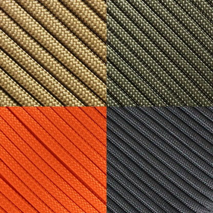 550 Paracord 7 Strand 4 mm vojenská taktická padáková šnúra Príslušenstvo na kempovanie Vonkajšie prežitie Urob si sám náramok lano