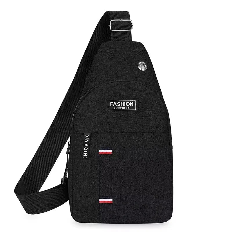 Náprsná taška Pánska crossbody taška na jedno rameno Veľkokapacitná Outdoorová móda na šport a voľný čas Malá taška na rameno Veľká kapacita