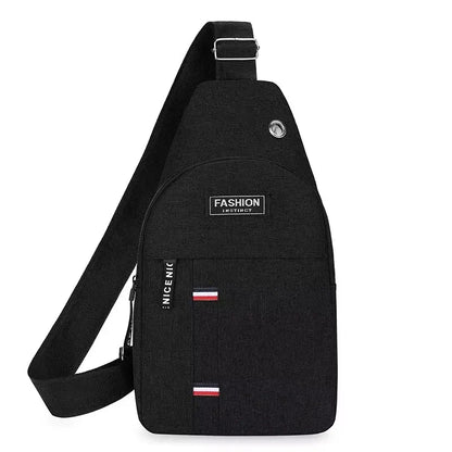 Náprsná taška Pánska crossbody taška na jedno rameno Veľkokapacitná Outdoorová móda na šport a voľný čas Malá taška na rameno Veľká kapacita