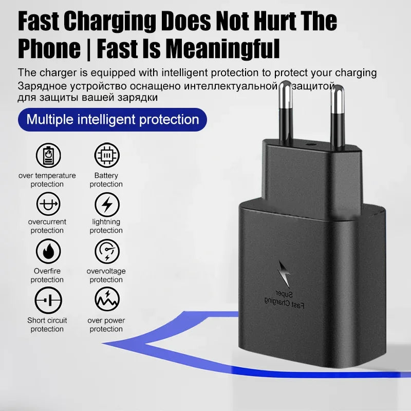 45W USB C nabíjačka Originálna nabíjačka PD Fast Charge pre Samsung Galaxy S22 S23 A54 Ultra Xiaomi 13 11 adaptér nabíjačky mobilného telefónu