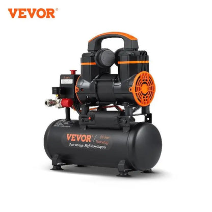 Tichý vzduchový kompresor VEVOR 900W 1450W 1800W Tiché bezolejové prenosné vzduchové čerpadlo pre domáce opravy kompresora na hustenie pneumatík