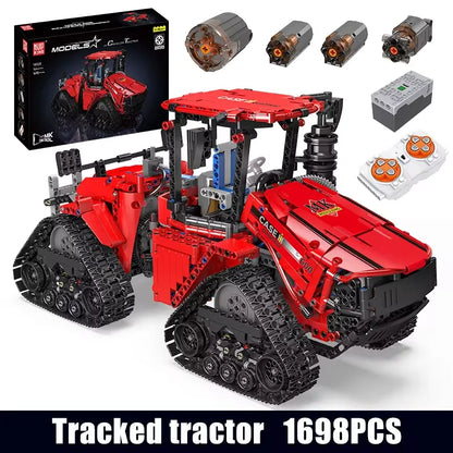 Mold King 18020 technický stavebný blok auta MOC-35270 Pneumatický pásový traktor Montáž modelu nákladného auta Hračky na tehly darčeky pre deti