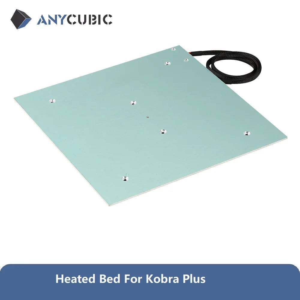 ANYCUBIC 3D tlačiareň Príslušenstvo Hot Sheet pre 3D tlačiareň Kompatibilné pre Vyper /pre Kobra pre Kobra Plus/Pre Kobra 2 max.