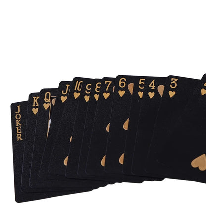 Farba Čiernozlatá Hracia kartová hra Kartová skupina Vodotesný pokerový oblek Magic Dmagic Balíček darčekových stolových hier