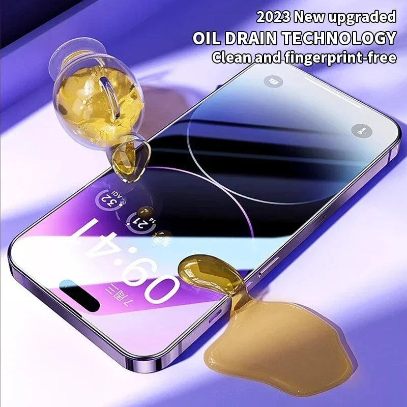 4PCS Full Cover Tvrdené sklo pre iPhone 11 12 13 14 15 16 Ochranná fólia na displej Pro Max pre iPhone 11 13 14 15 16 Plus