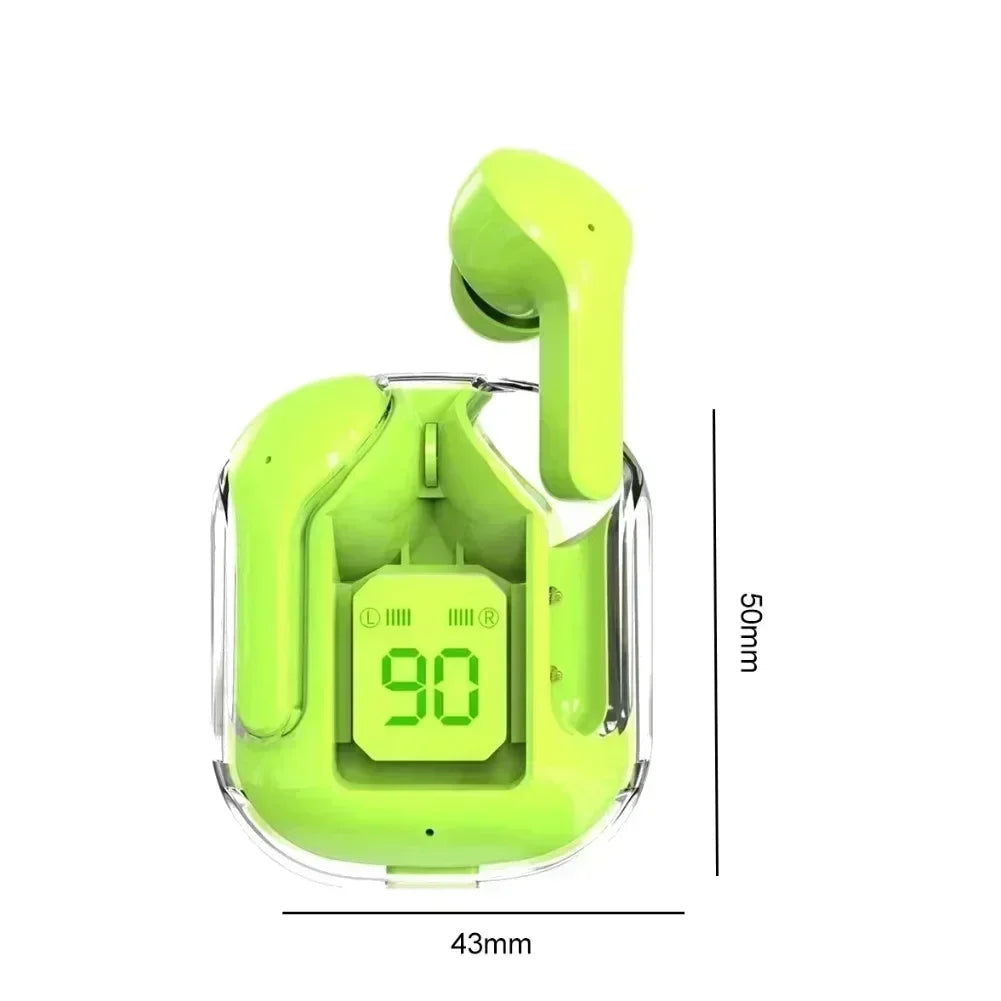 T2 Wireless Mini Earbuds LED Power Digital Display Bezdrôtová náhlavná súprava TWS Stereo Sound Bluetooth slúchadlá 5.3 pre Xiaomi iphone