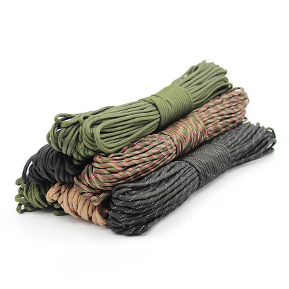 7 jadier 550 Paracord Cord 5 15 30 M Dia.4mm Pre outdoor camping Prežitie Lanyard Padák Lano Turistický stan Príslušenstvo