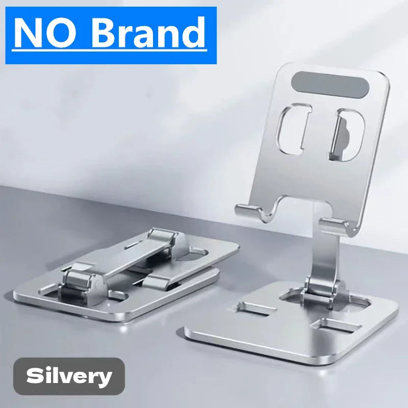VIKEFON Aluminium Alloy Prenosný držiak na tablet pre iPad Nastaviteľný Flexibilný skladací Lazy Desktop Live Držiak na mobilný telefón