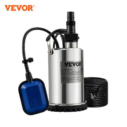 VEVOR Kalové čerpadlo ponorné kalové čerpadlo Čerpadlo na čistú vodu 550W - 2200W na čerpanie vody z bazénov, pivníc, víriviek
