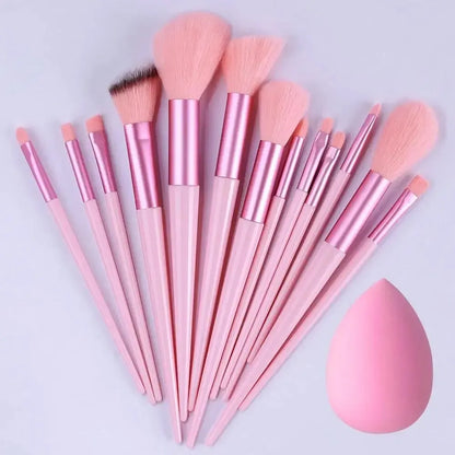 Súprava štetcov na mejkap Soft Fluffy Professiona Cosmetic Foundation Powder Eyeshadow Kabuki Blending Brush Make Up Beauty Tool Makeup