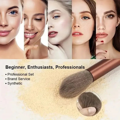Súprava štetcov na mejkap Soft Fluffy Professiona Cosmetic Foundation Powder Eyeshadow Kabuki Blending Brush Make Up Beauty Tool Makeup