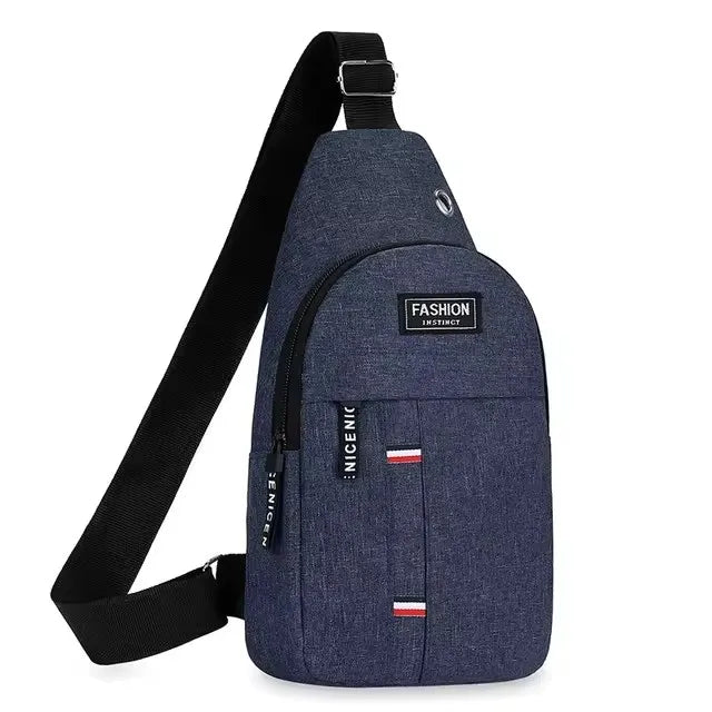 Náprsná taška Pánska crossbody taška na jedno rameno Veľkokapacitná Outdoorová móda na šport a voľný čas Malá taška na rameno Veľká kapacita