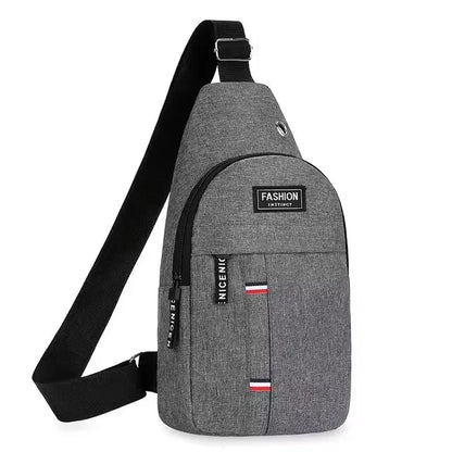 Náprsná taška Pánska crossbody taška na jedno rameno Veľkokapacitná Outdoorová móda na šport a voľný čas Malá taška na rameno Veľká kapacita