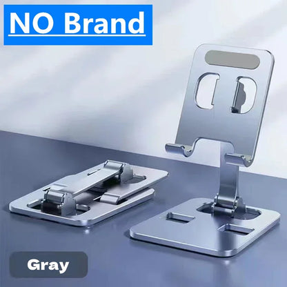VIKEFON Aluminium Alloy Prenosný držiak na tablet pre iPad Nastaviteľný Flexibilný skladací Lazy Desktop Live Držiak na mobilný telefón