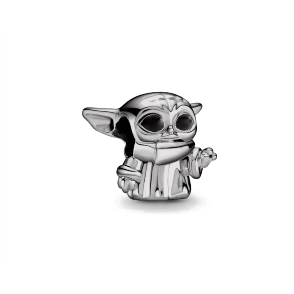 Disney Stitch Marvel Rescuer Korálky Star Charms Wars pre originál Pandora 925 mincový strieborný náramok náhrdelník pre ženy šperky