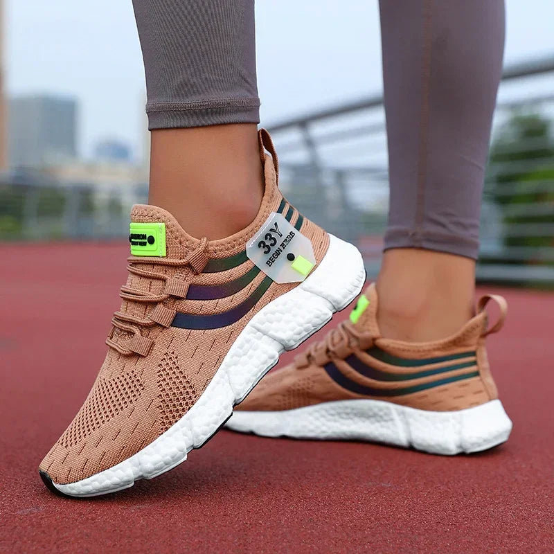 Ženy Vulkanizované Topánky Tenisky Ľahké Letné Žena Neformálne Športová obuv Priedušné Jogging Tréneri Vychádzkové tenisky