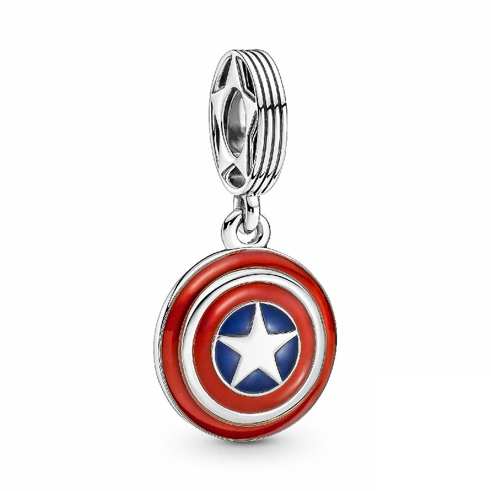 Disney Stitch Marvel Rescuer Korálky Star Charms Wars pre originál Pandora 925 mincový strieborný náramok náhrdelník pre ženy šperky