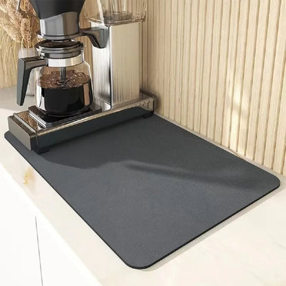 Absorpčná podložka do kávy, jednofarebné prestieranie, príbory na fľaše, prestieranie, kuchynský príbor, sušiaca podložka, prestieranie na koberec