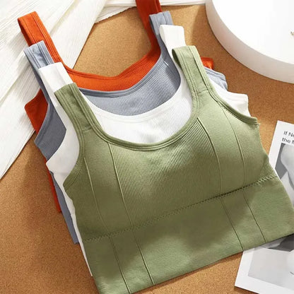 Priedušná športová podprsenka proti potu Fitness top Ženy Bezšvová podprsenka na jogu Nárazuvzdorná Crop Top Športová podprsenka Push Up Top Telocvičňa