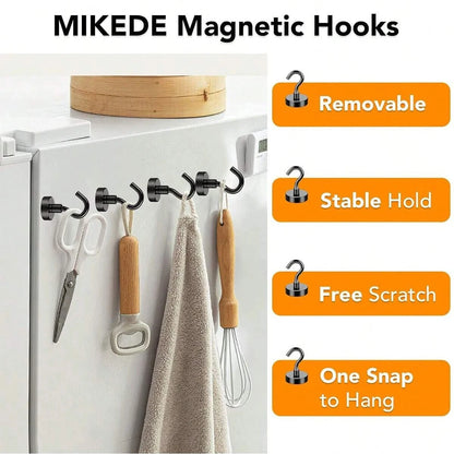 2kg až 12k 1ks malý silný háčik s neodýmovým magnetom, vhodný pre domáce kuchyne, pracoviská, kancelárie atď.