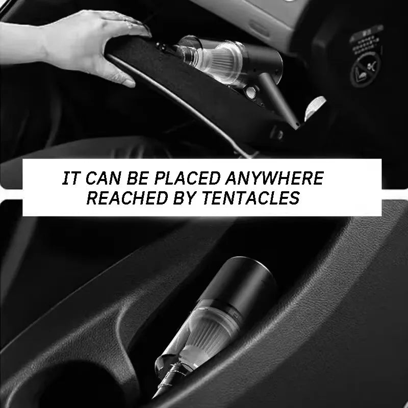 Kombinovaný vysávač USB nabíjanie Auto Vysávač pre domácnosť Malé auto s plne automatickým Vysokým výkonom Výkonné čistenie