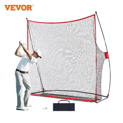 Golfová cvičná sieť VEVOR Obrovská golfová sieť s rozmermi 7,8 x 7 stôp Osobná jazdná dráha pre vnútorné alebo vonkajšie použitie Prenosná golfová sieť