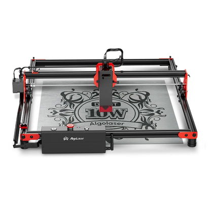 AlgoLaser DIY súprava Laser Master 2 Laserový gravírovací stroj s výkonom 10 W Laserová rezačka a gravírka na drevo a kov 40x40 cm